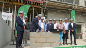 Programme immobilier QUARTZ : élus, partenaires et collaborateurs réunis pour une visite de mi-chantier